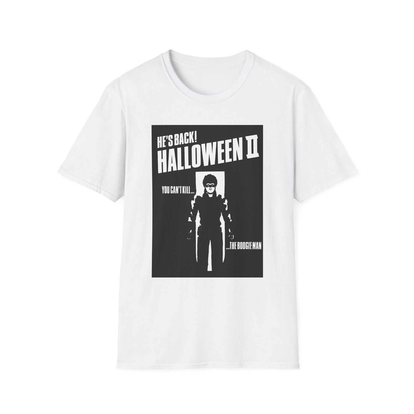 halloween 2 tv guide ad graphic tshirt