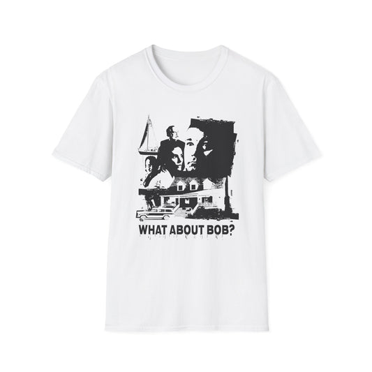 what about bob? 1991 family comedy movie fan art scary collage tshirt