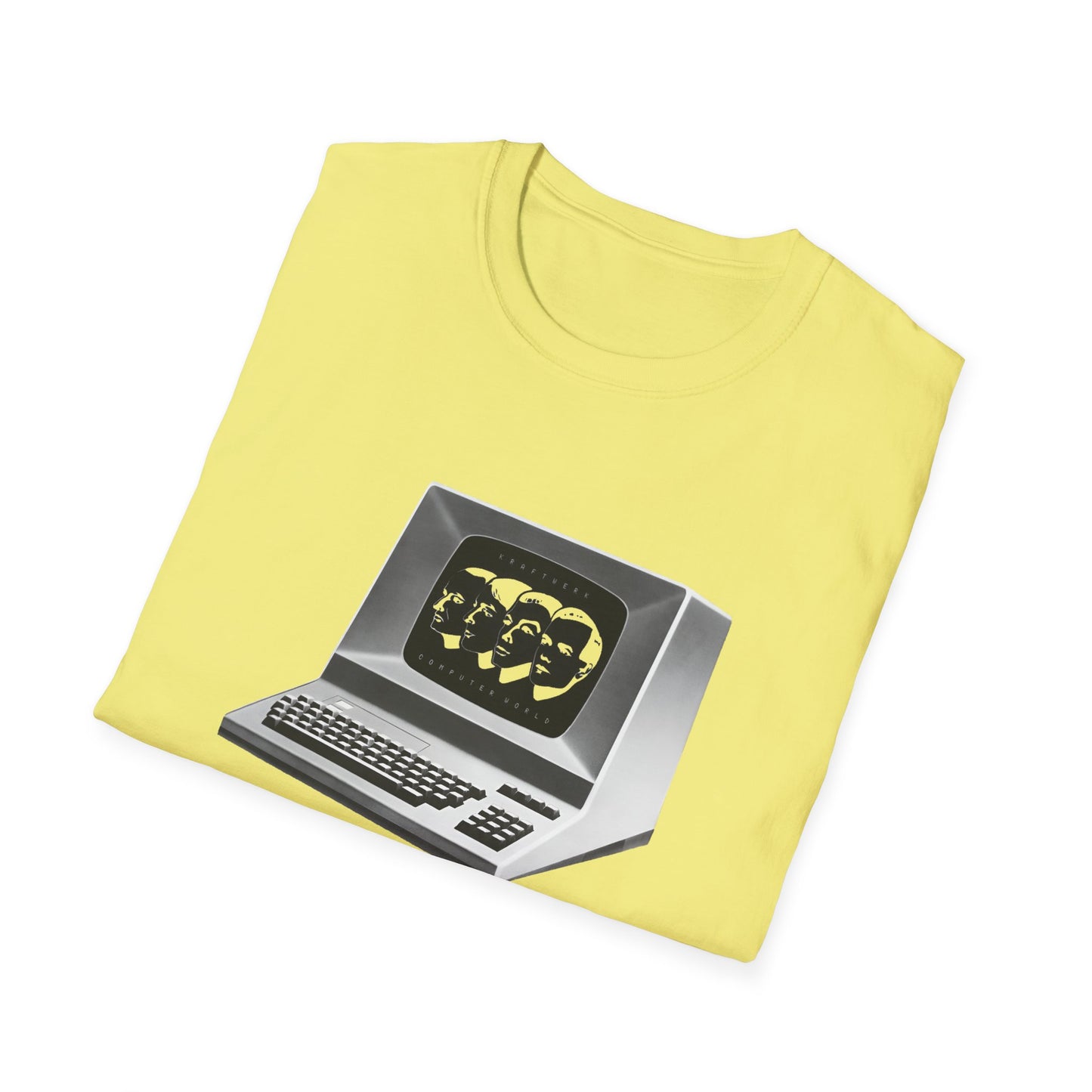 kraftwerk 1981 computer world album custom colour tshirt