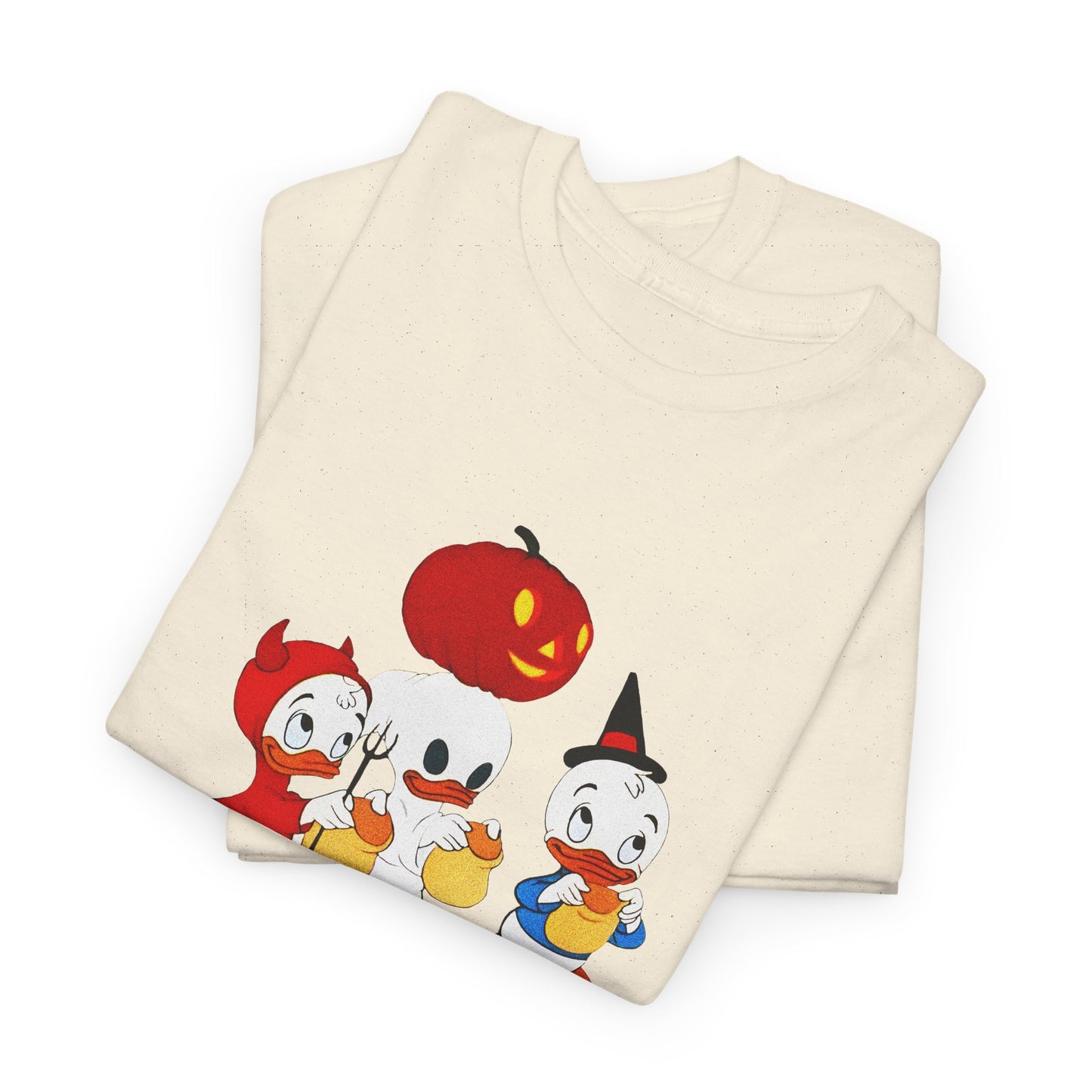 1982 huey dewey and louie halloween cartoon alternate reproduction tshirt