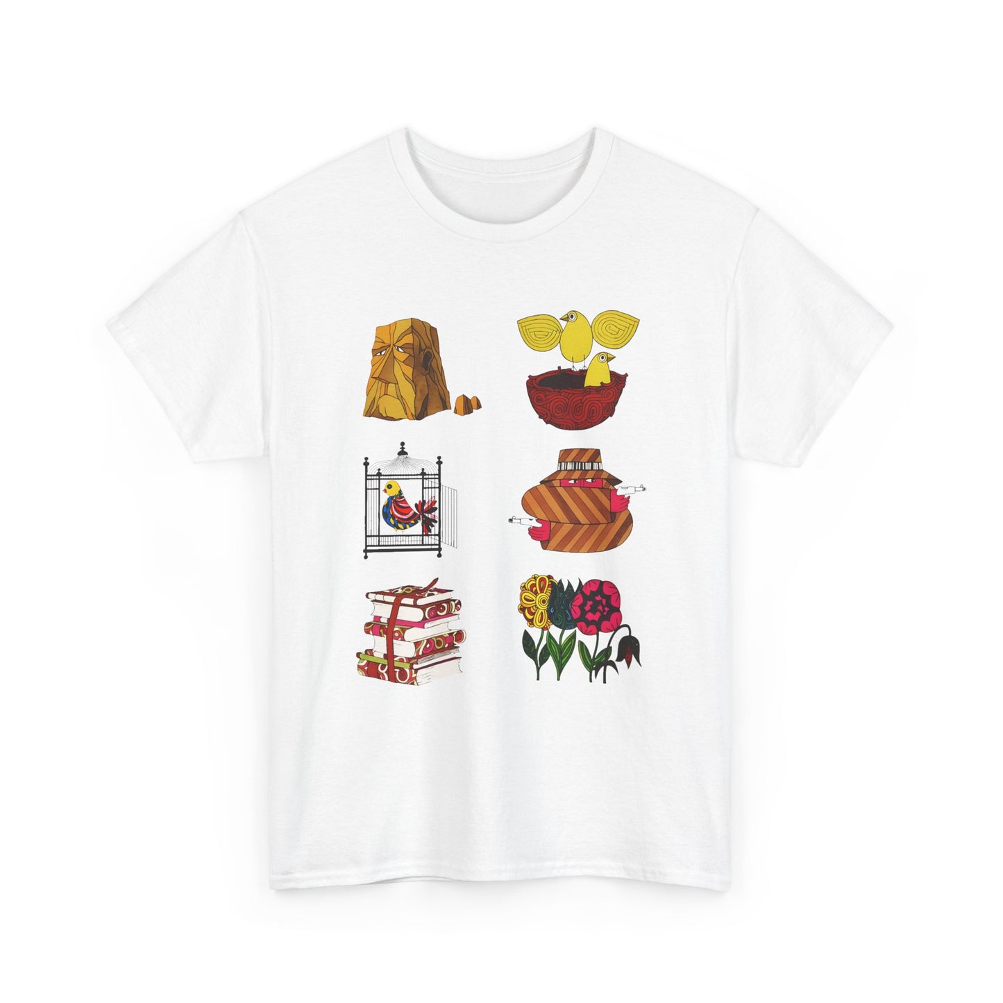 vintage graphics by boudewijn Ietswaart series 1 reproduction tshirt