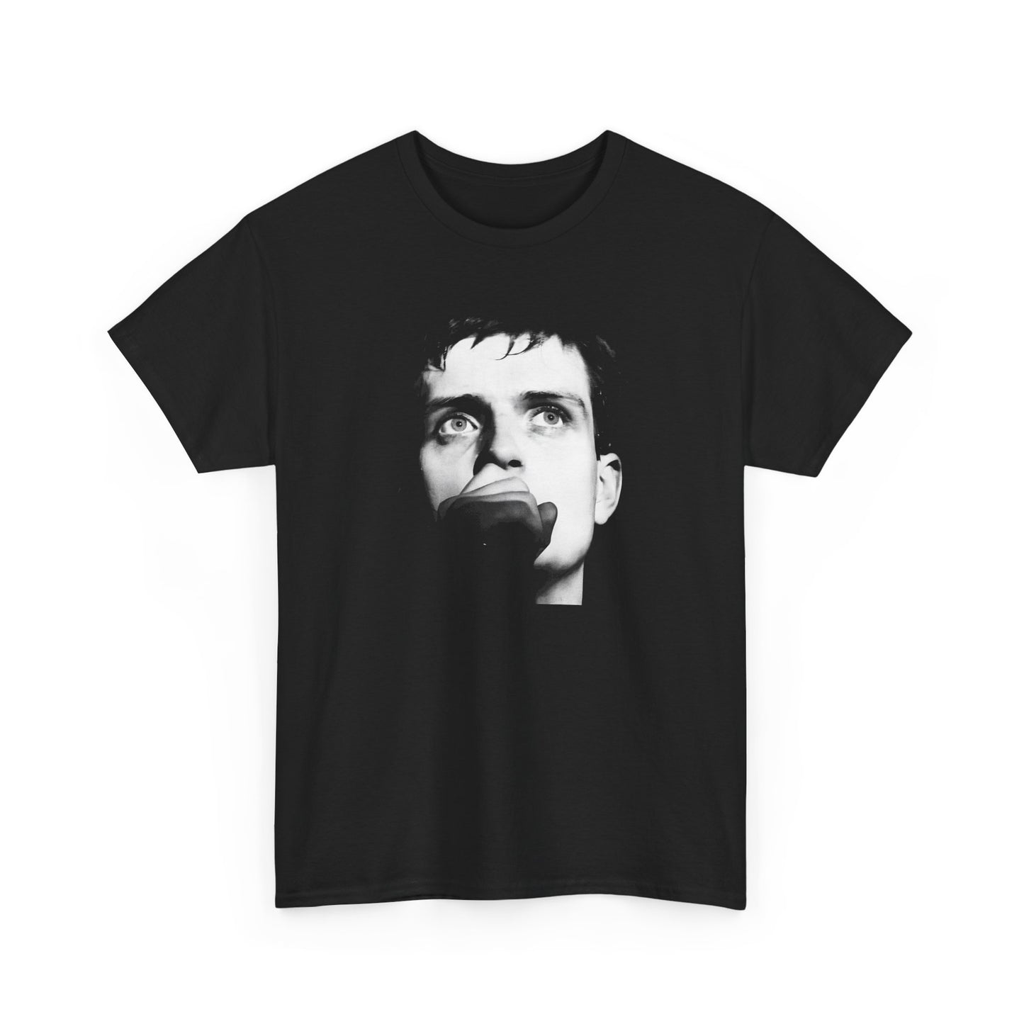 ian curtis singing 1 joy division tshirt