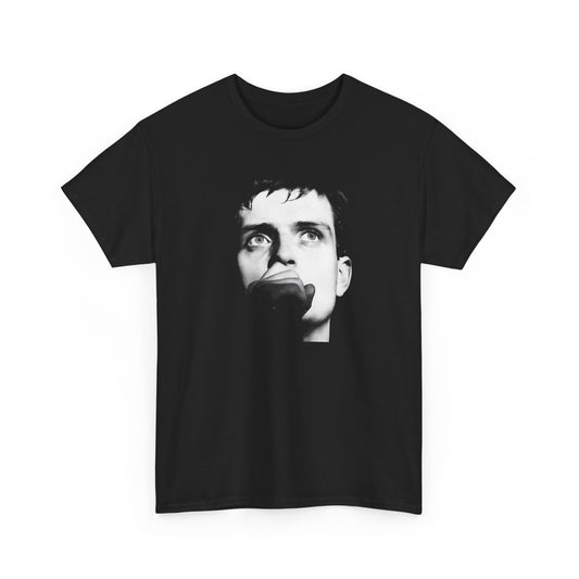 ian curtis singing 1 joy division tshirt