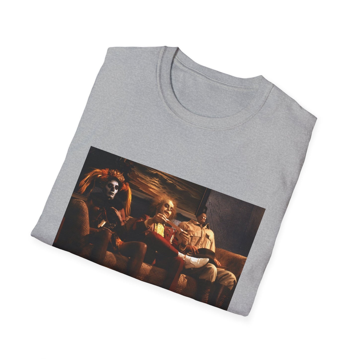 beetlejuice 1988 waiting room movie still tshirt