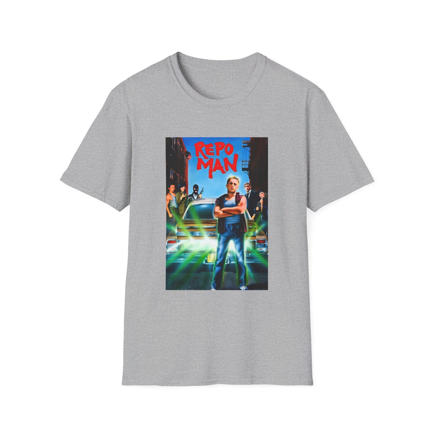1984 repo man movie poster tshirt