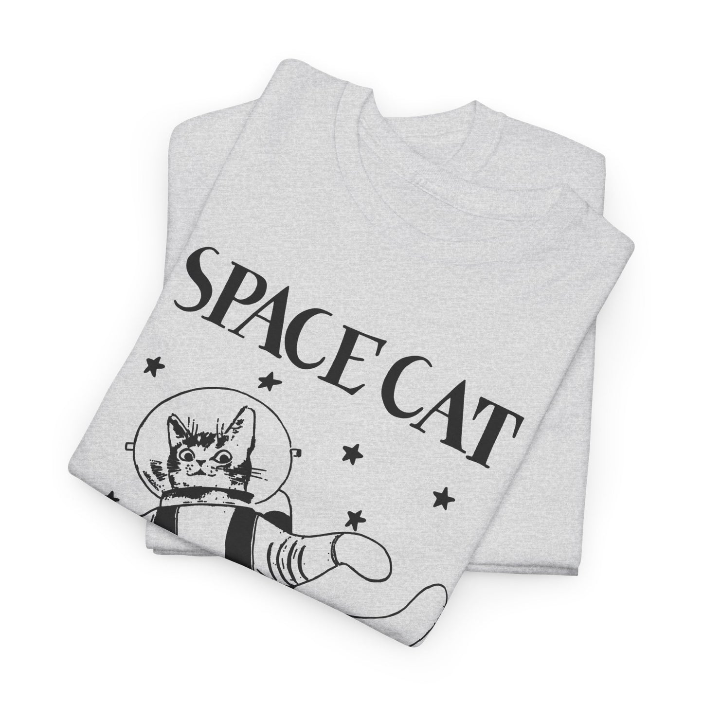 1952 space cat book cover reproduction edit tshirt