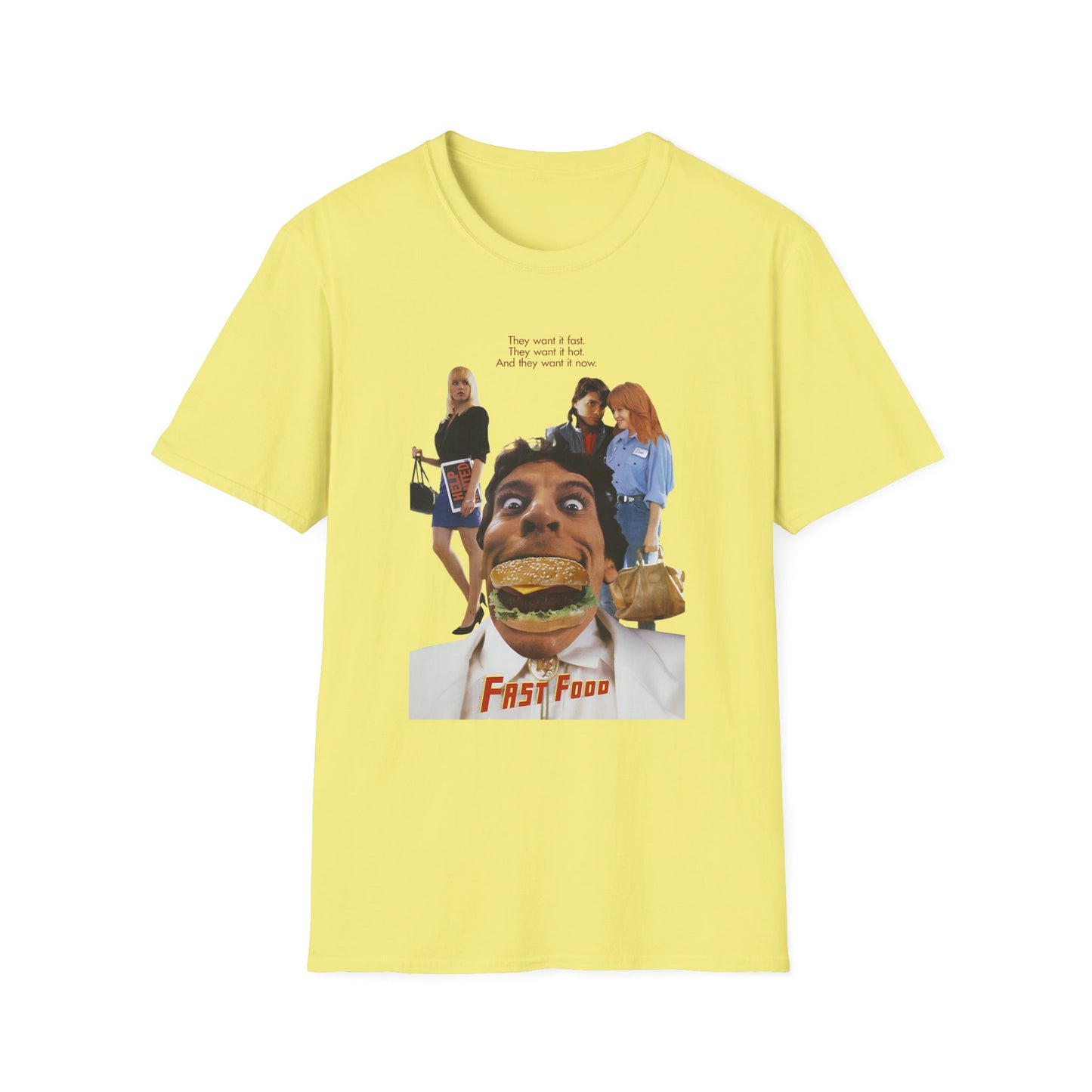 1989 low budget comedy fast food movie poster tshirt