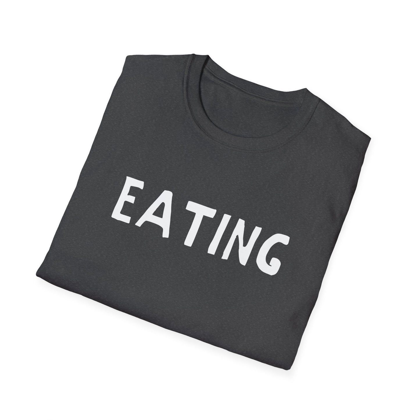 eating hand drawn font tshirt