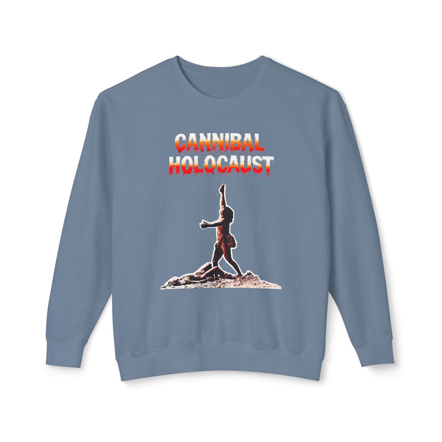 cannibal holocaust 1980 italian horror movie 100% cotton sweatshirt