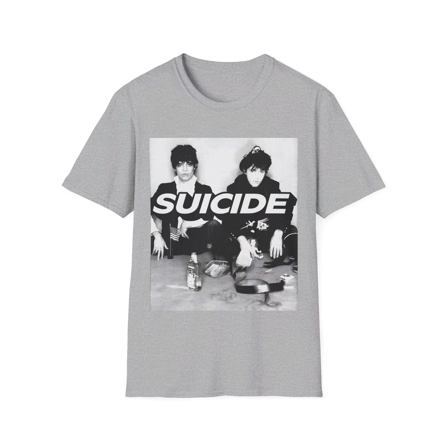 martin rev and alan vega suicide band 6 tshirt