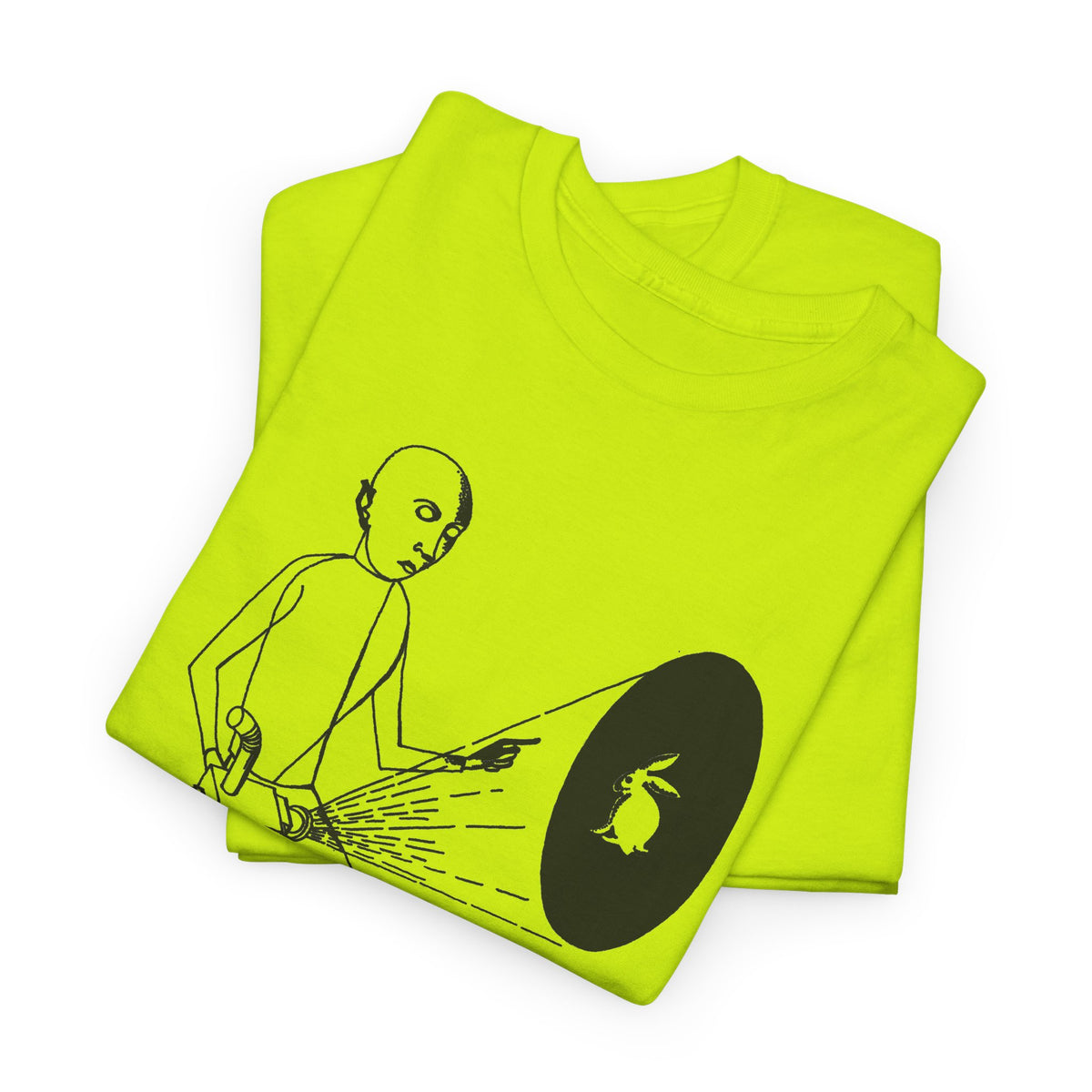 1927 laterna magica ink illustration by gottfried brockmann tshirt