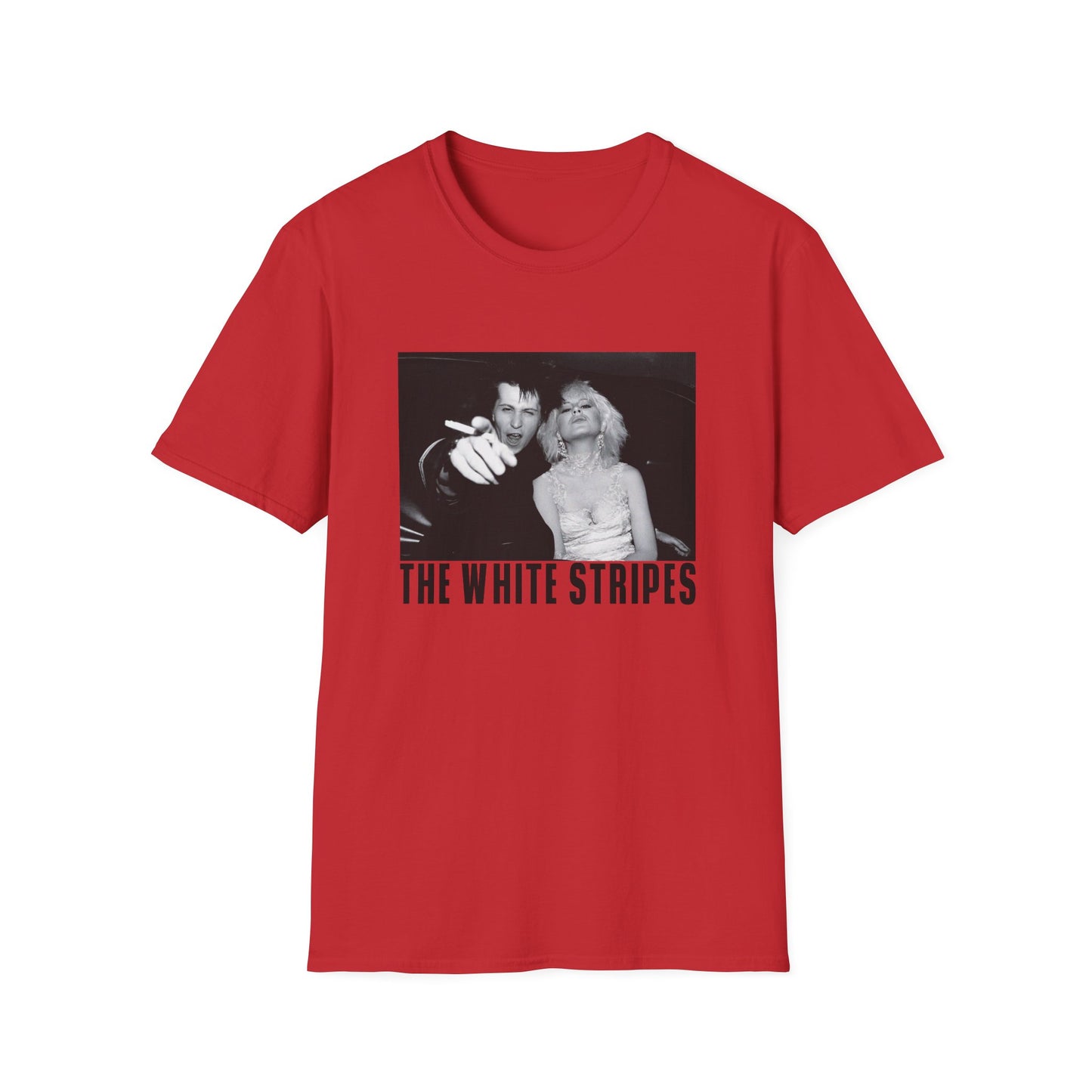 white stripes parody tshirt