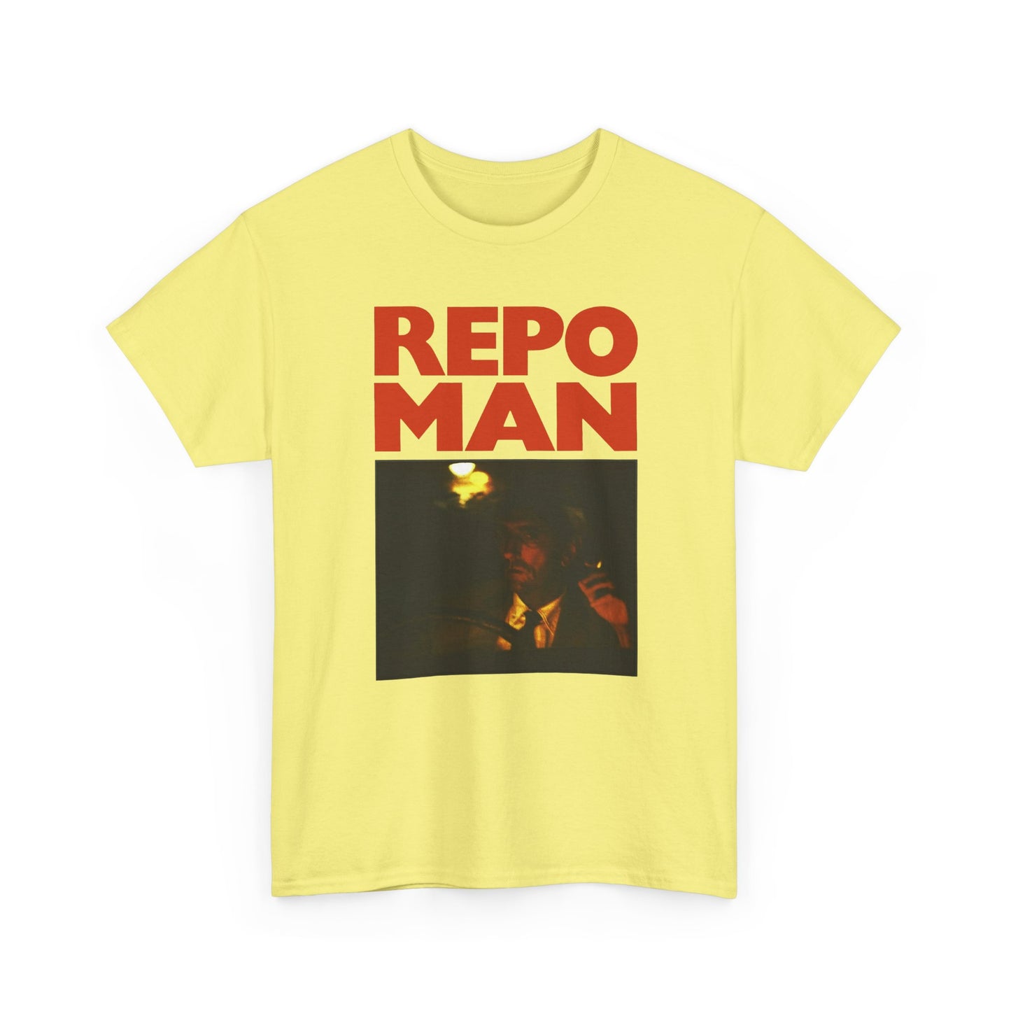 1984 repo man bus stop british movie poster reproduction tshirt