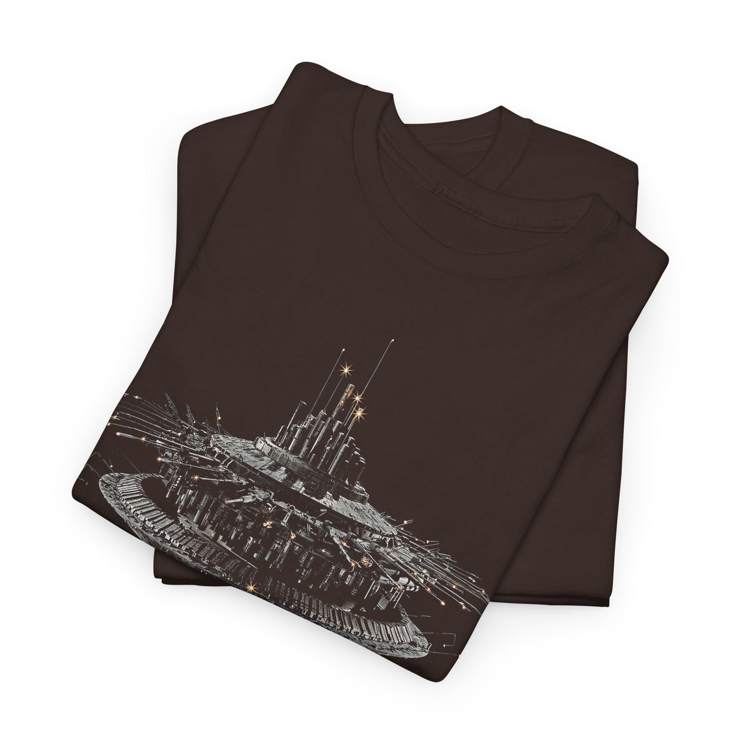 the alien mother ship in close encounters of the third kind tshirt