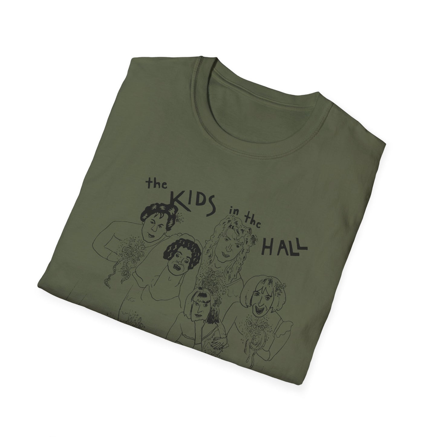 original drawing the kids in the hall tshirt