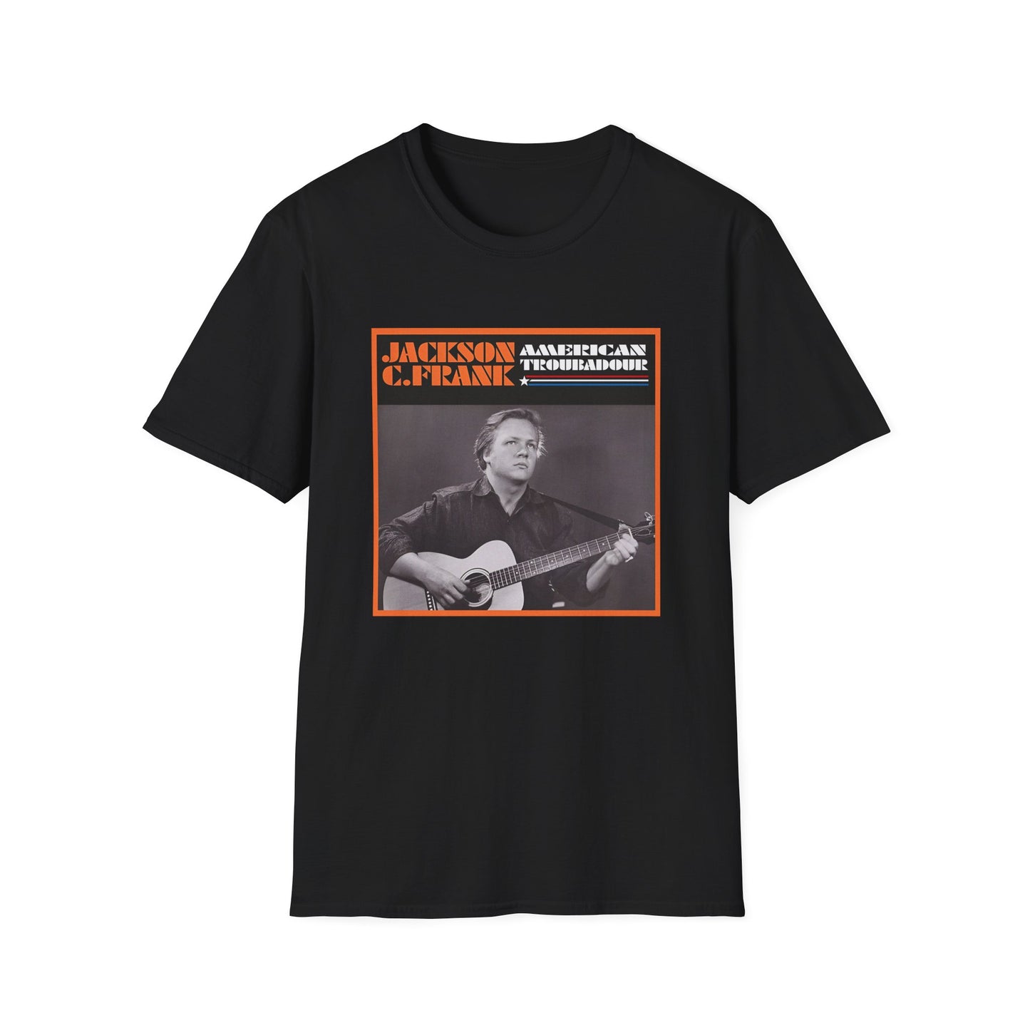 jackson c. frank american troubadour tshirt