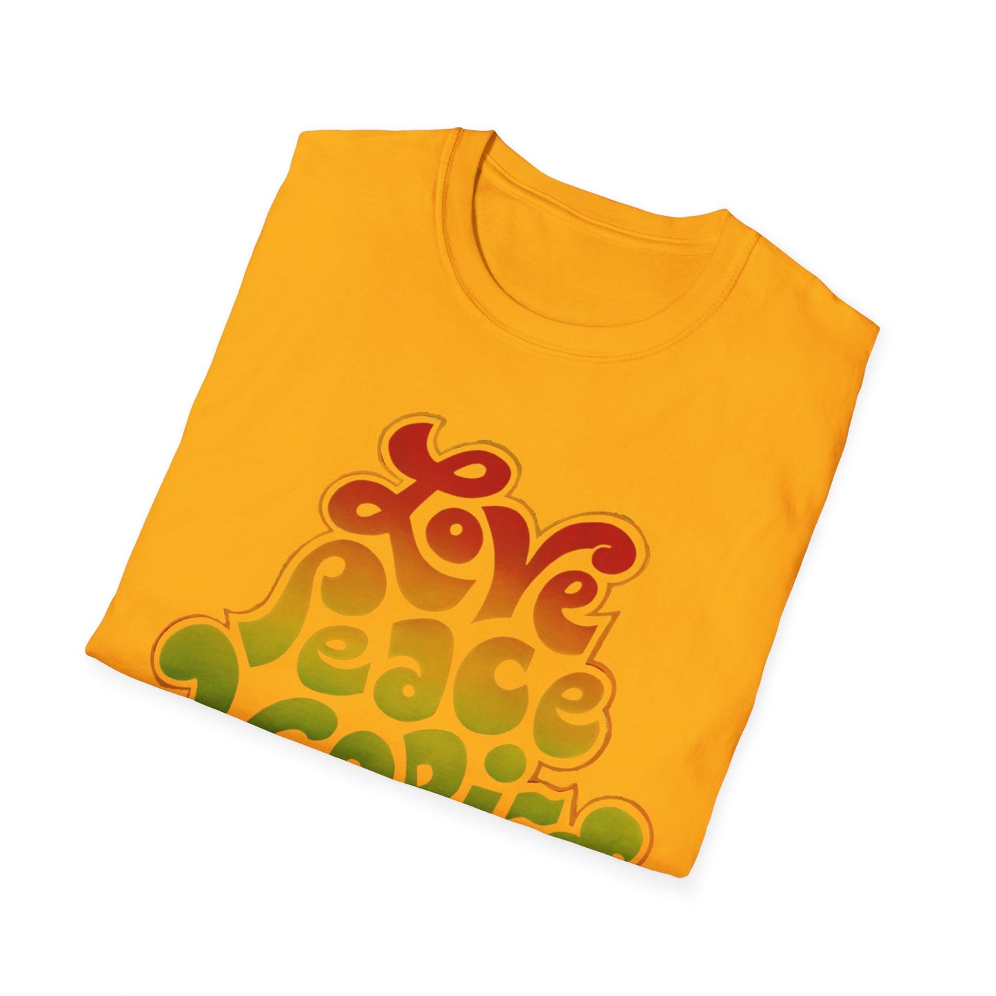 1970 love peace happiness vagabond creations poster tshirt