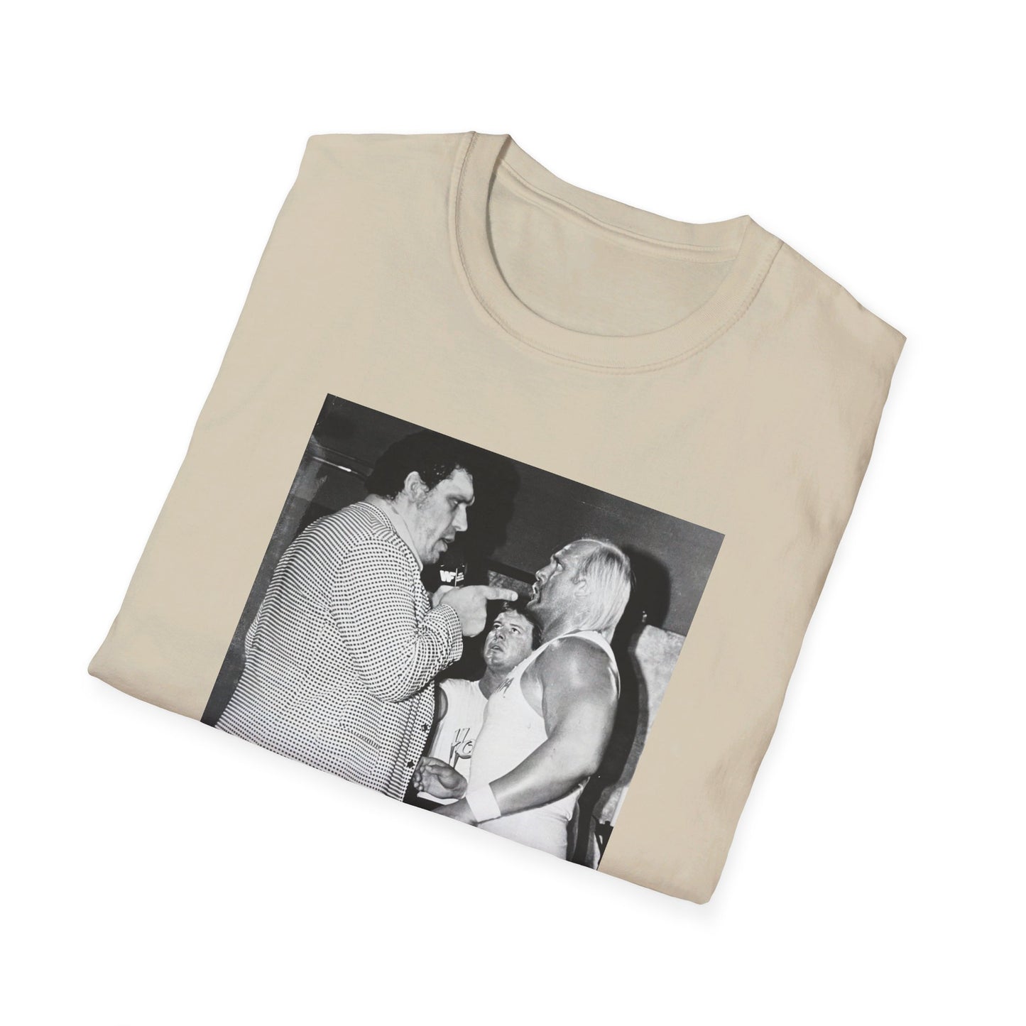 wrestlemania iii hulk v. andre the giant photo tshirt