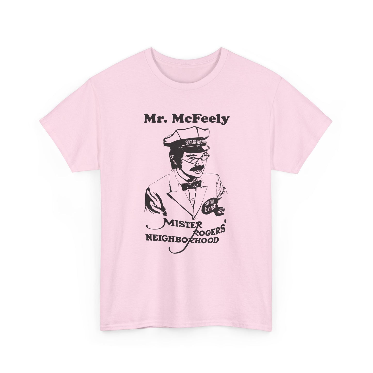 vintage mr mcfeely from mr rogers custom reproduction tshirt