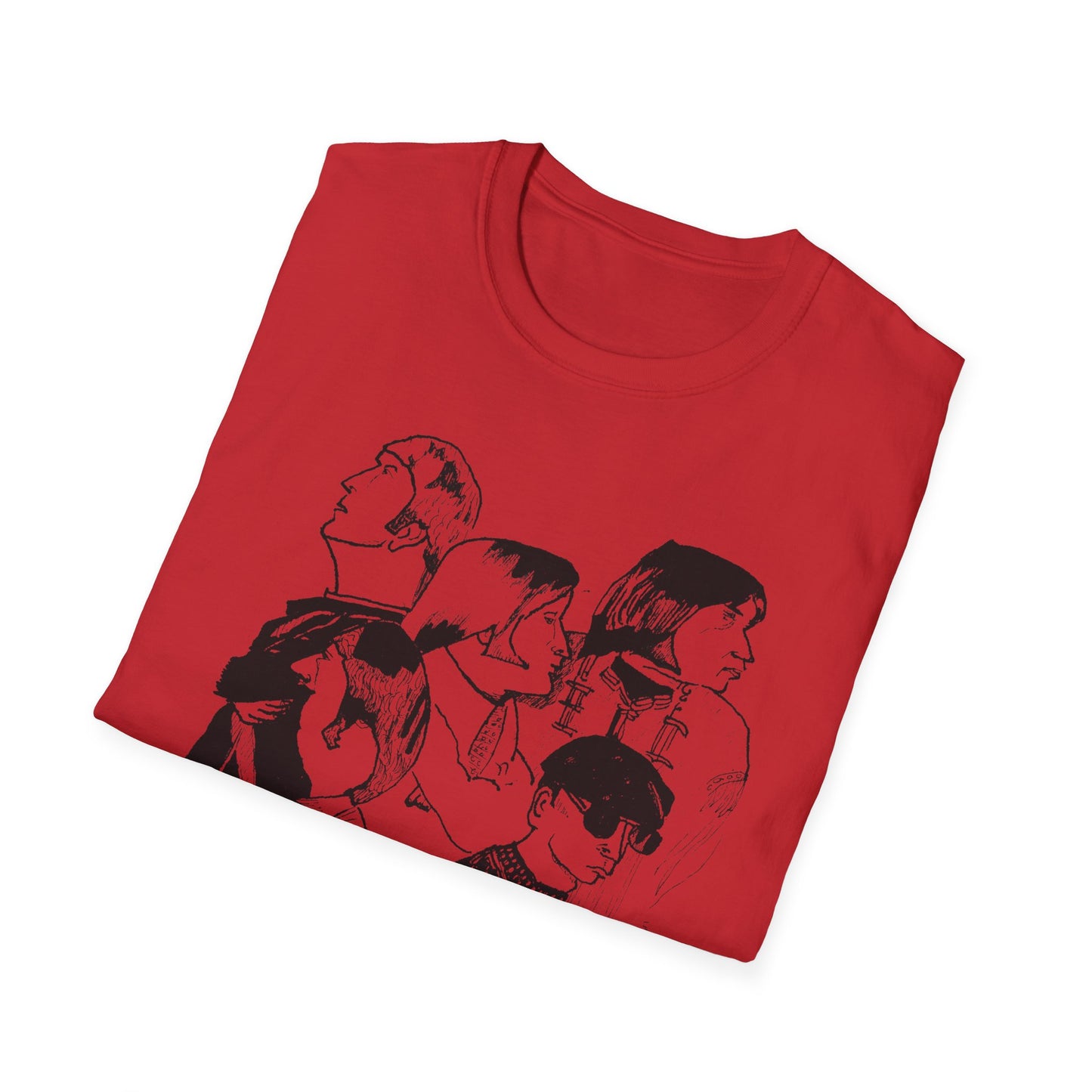 buffalo springfield original fan art drawing tshirt