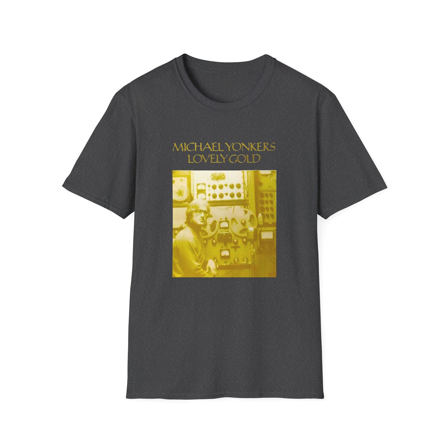 michael yonkers lovely gold album tshirt