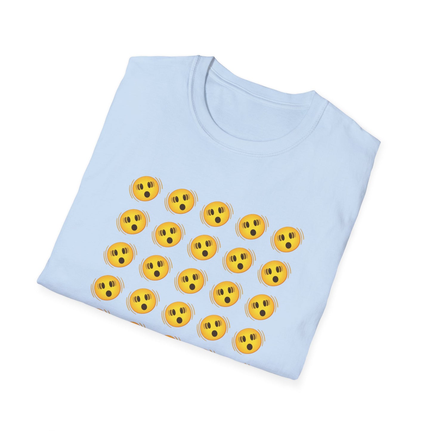 shook emoji tshirt