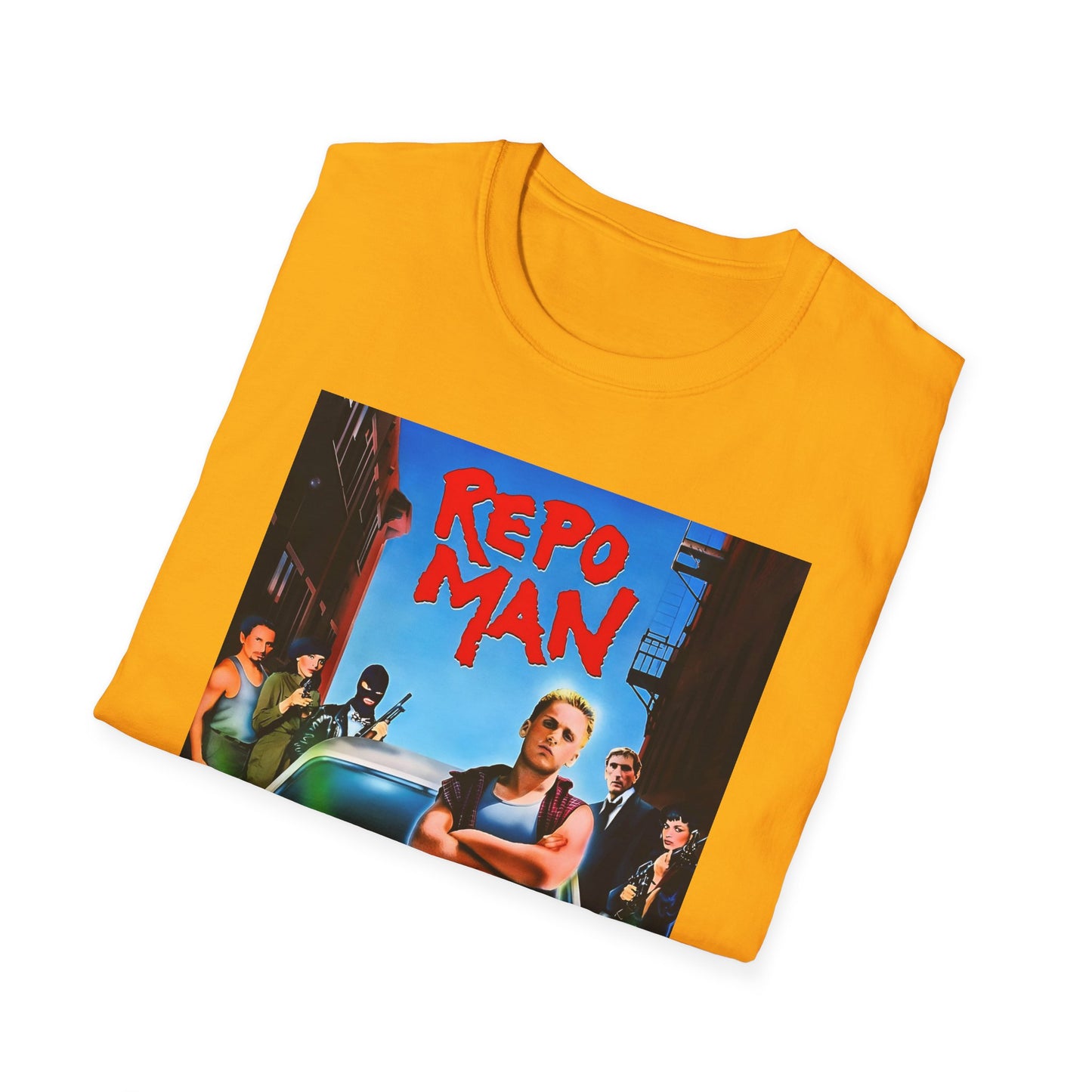 1984 repo man movie poster tshirt