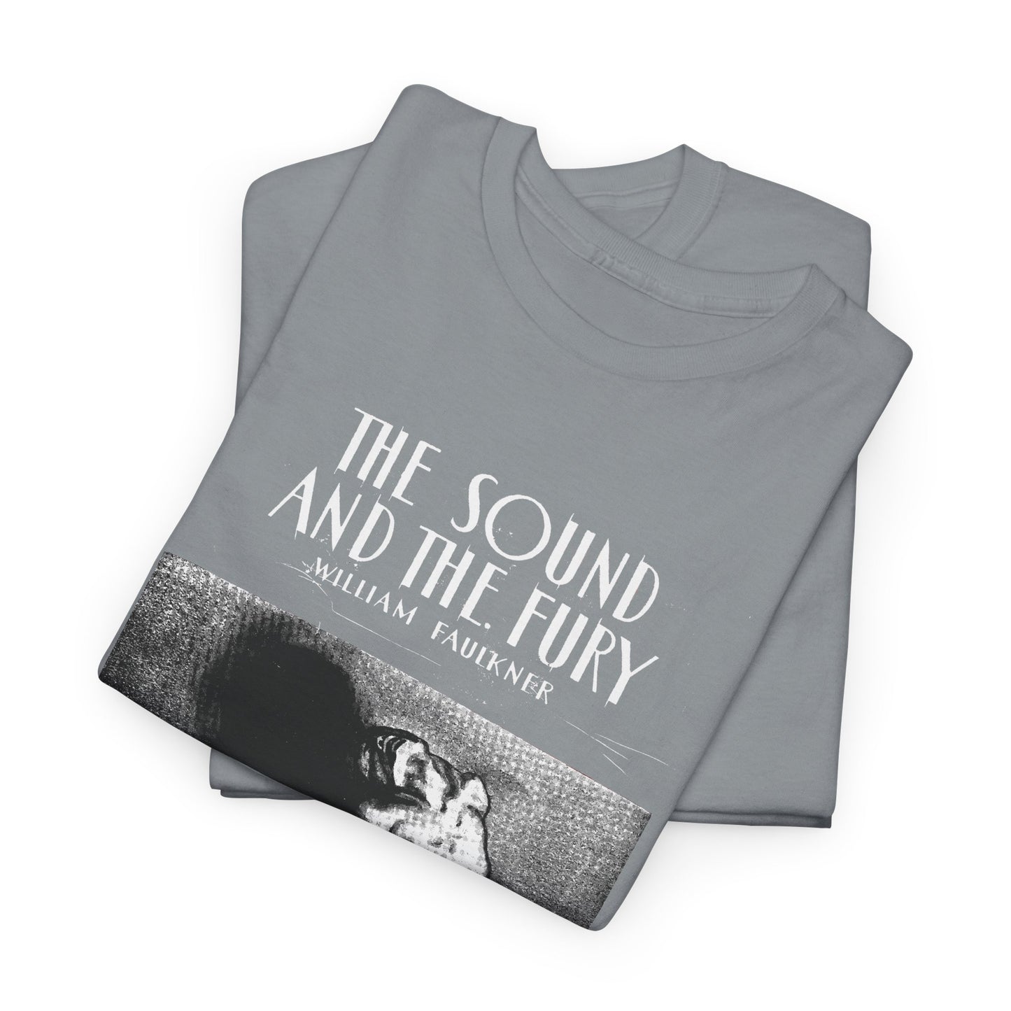 1929 the sound and the fury by william faulkner book cover edit tshirt