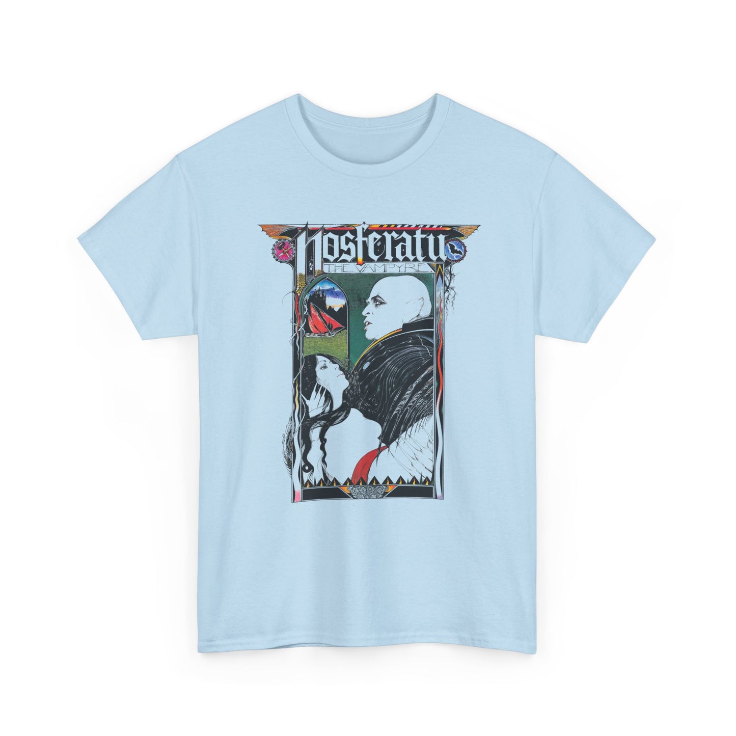 nosferatu 1979 movie poster reproduction tshirt