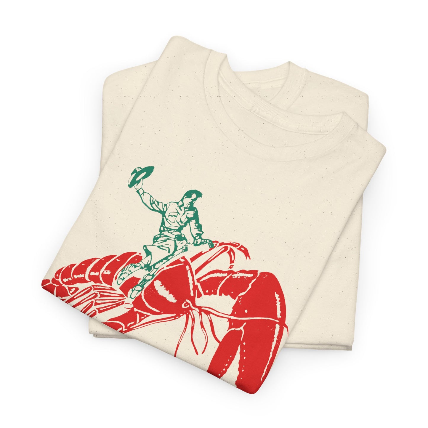 vintage canadian matchbox rodeo lobster tshirt
