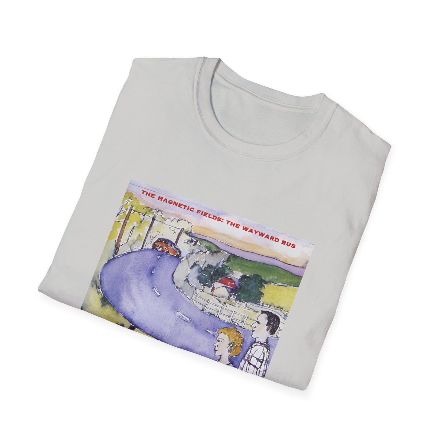 the magnetic fields 1992 the wayward bus album tshirt