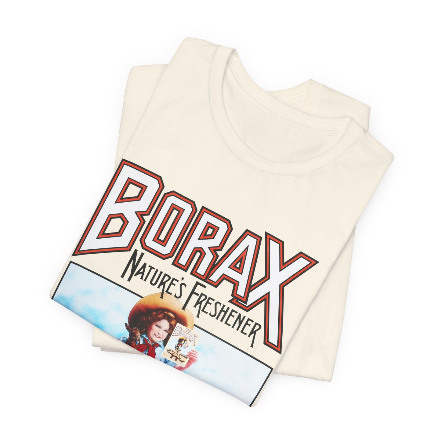 borax nature''s freshener 20 mule team detergent classic logo tshirt