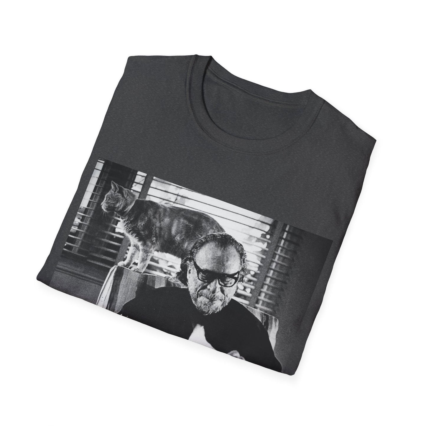 bukowski and butch the cat tshirt