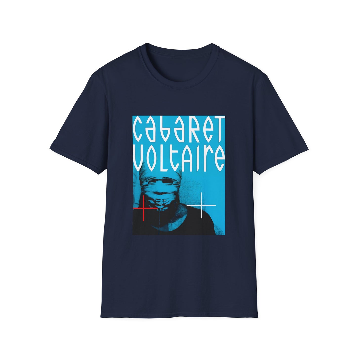 cabaret voltaire 1984 album micro phonies blue tshirt