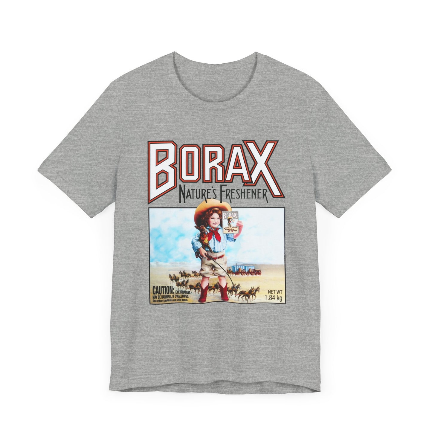 borax nature''s freshener 20 mule team detergent classic logo tshirt