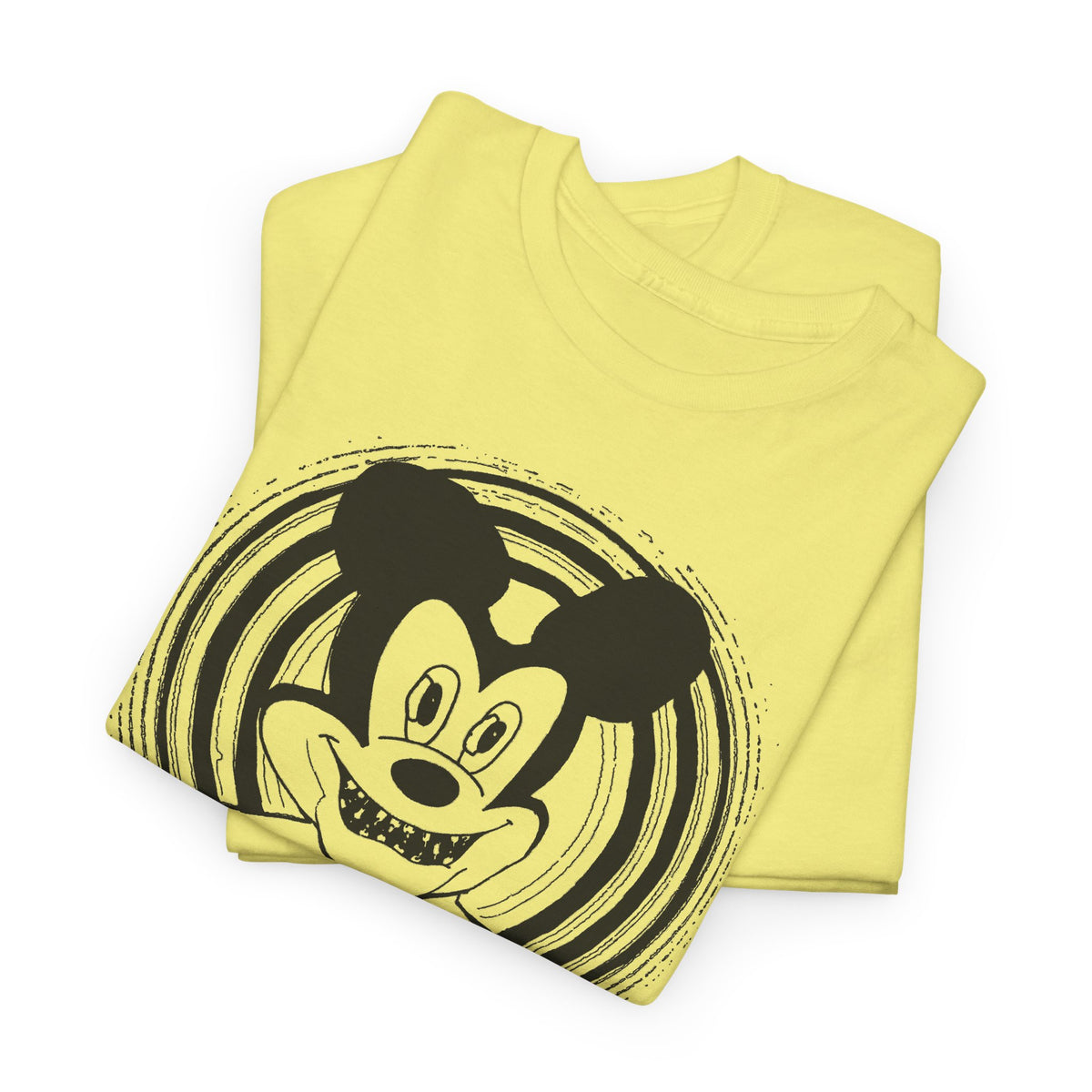 1960s british underground magazine peace sign mickey fan art edit with halo tshirt