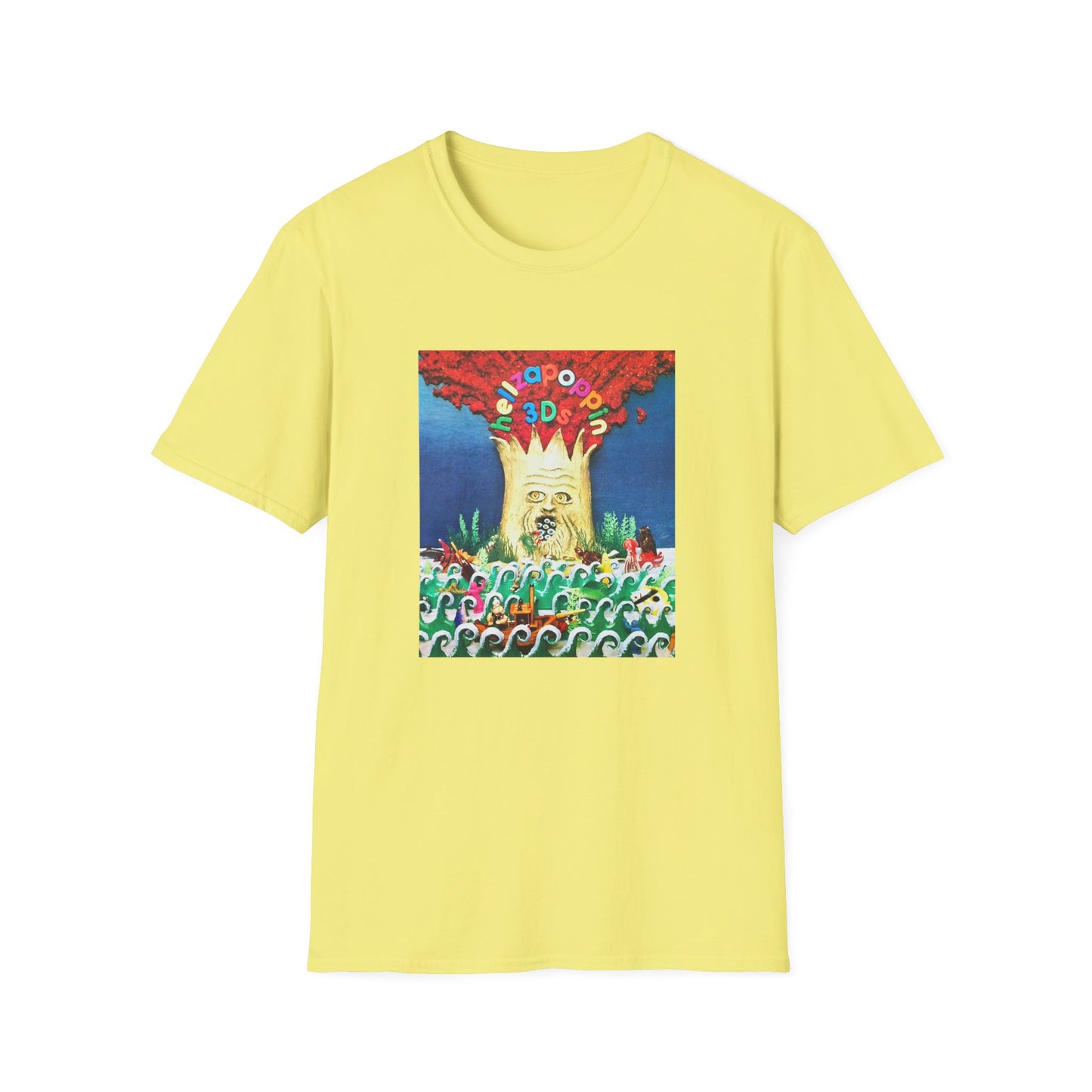 the 3d's 1992 hellzapoppin' album tshirt