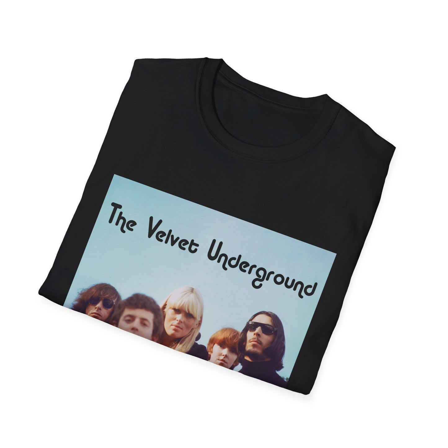 the velvet underground band photo in colour tshirt