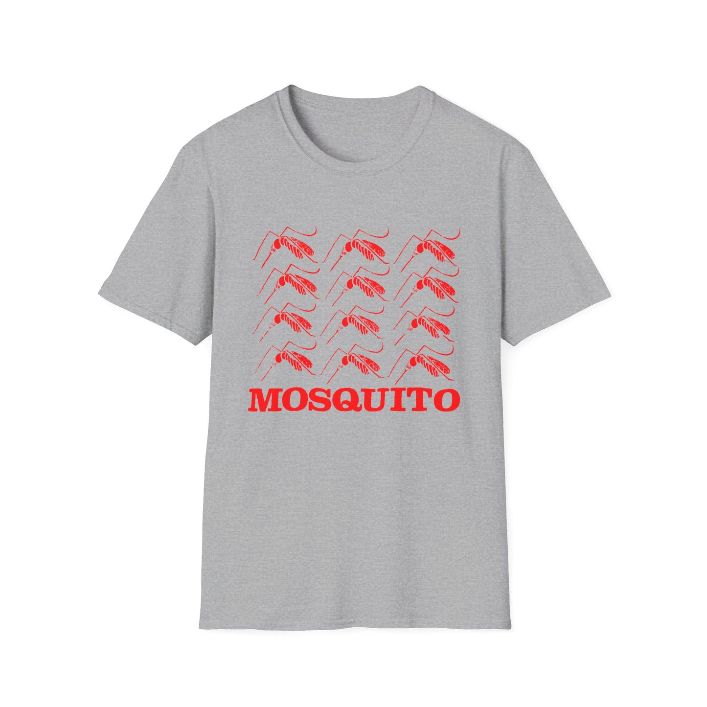mosquito reproduction red design tshirt