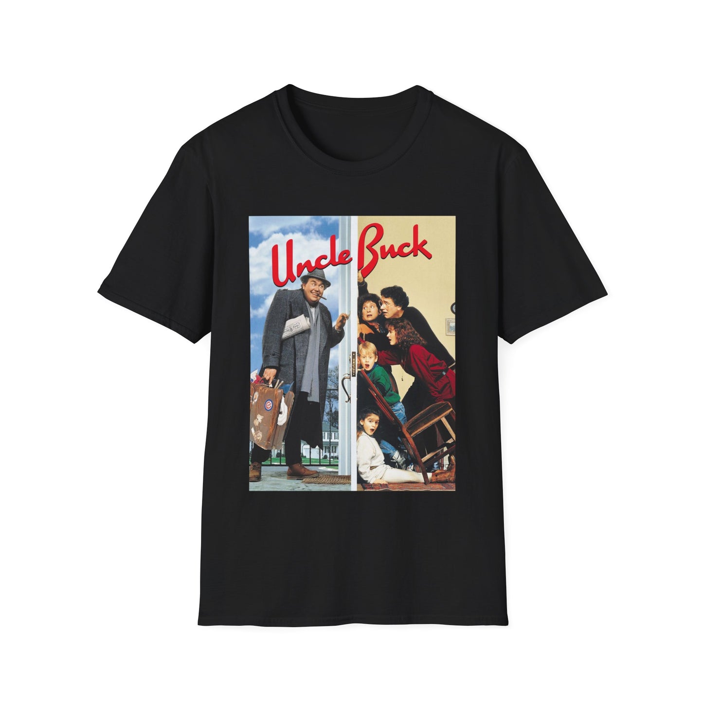 uncle buck 1989 movie poster tshirt