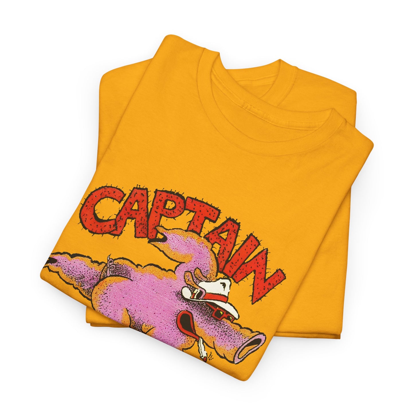 1970s australian surf counter culture illustration by tony edwards captain goodvibes reproduction tshirt