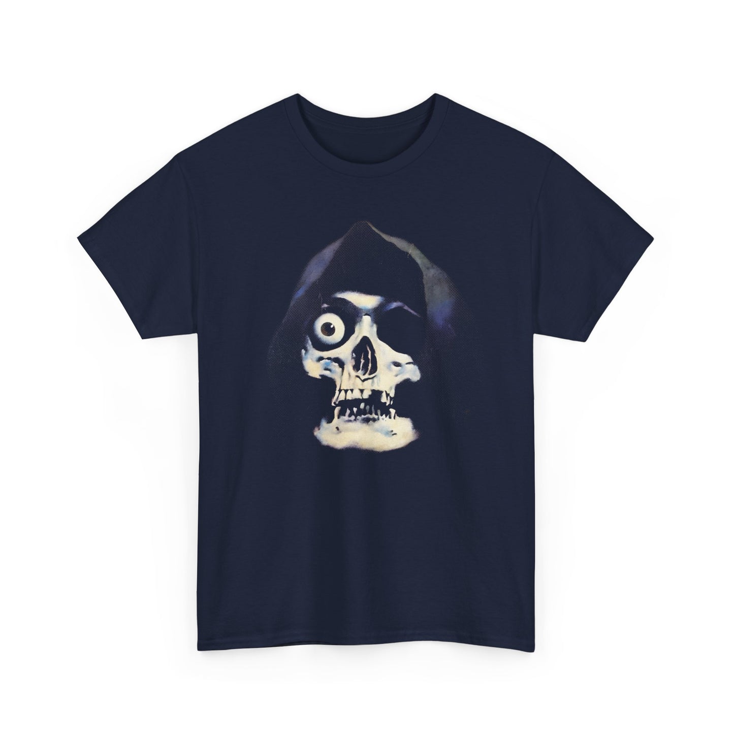 one eyed skull vintage graphic tshirt