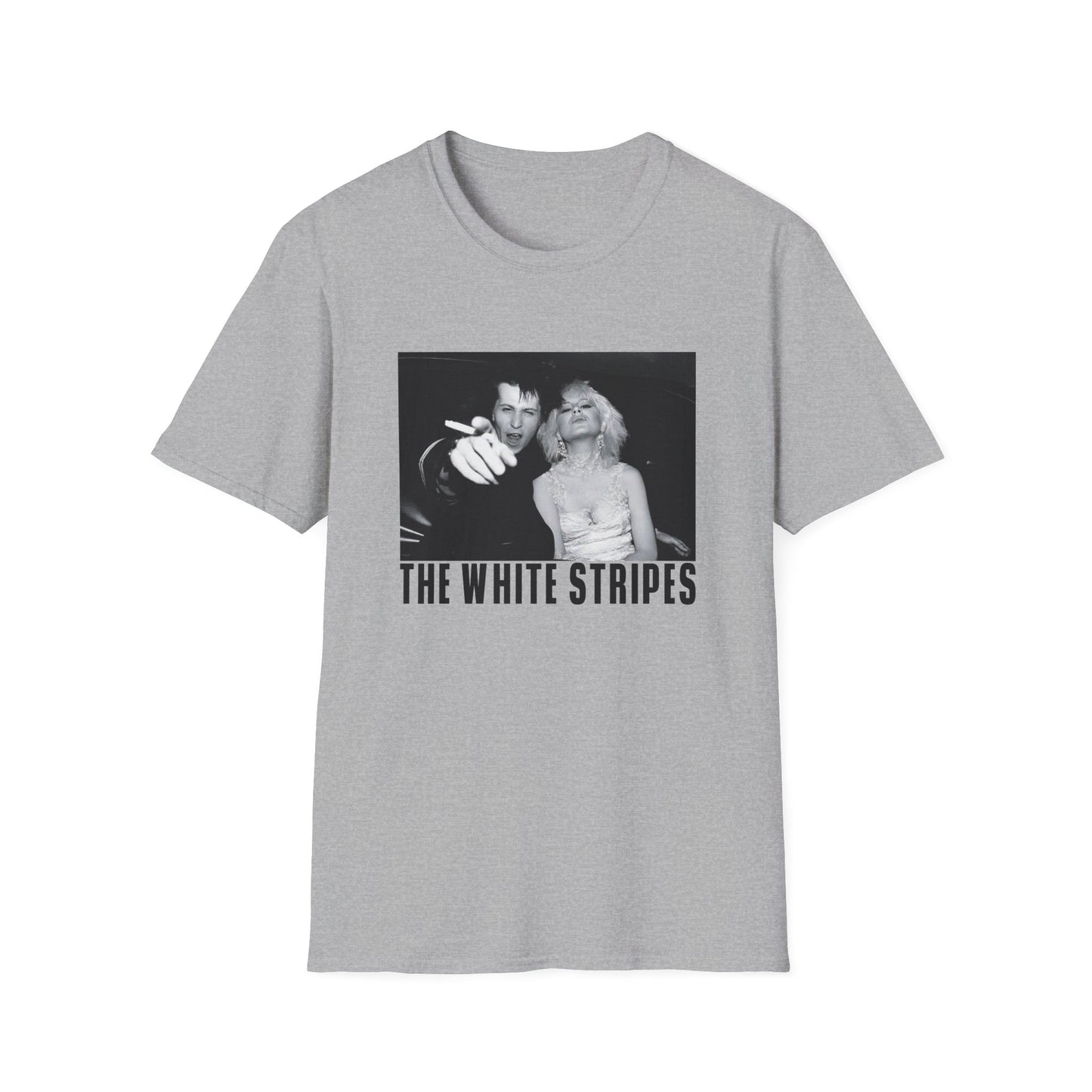 white stripes parody tshirt