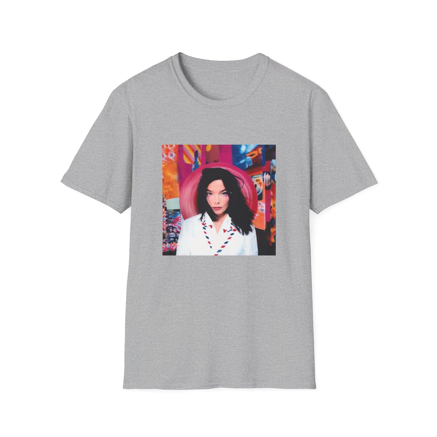 bjork 1995 post album tshirt