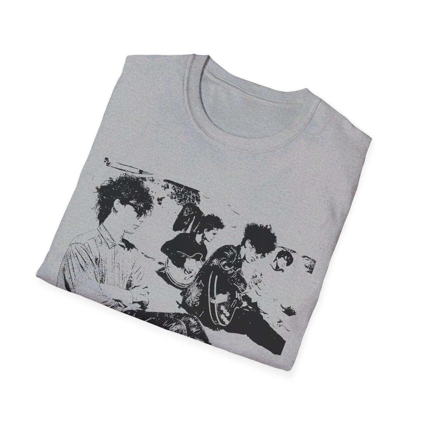 jesus and mary chain stencil design tshirt