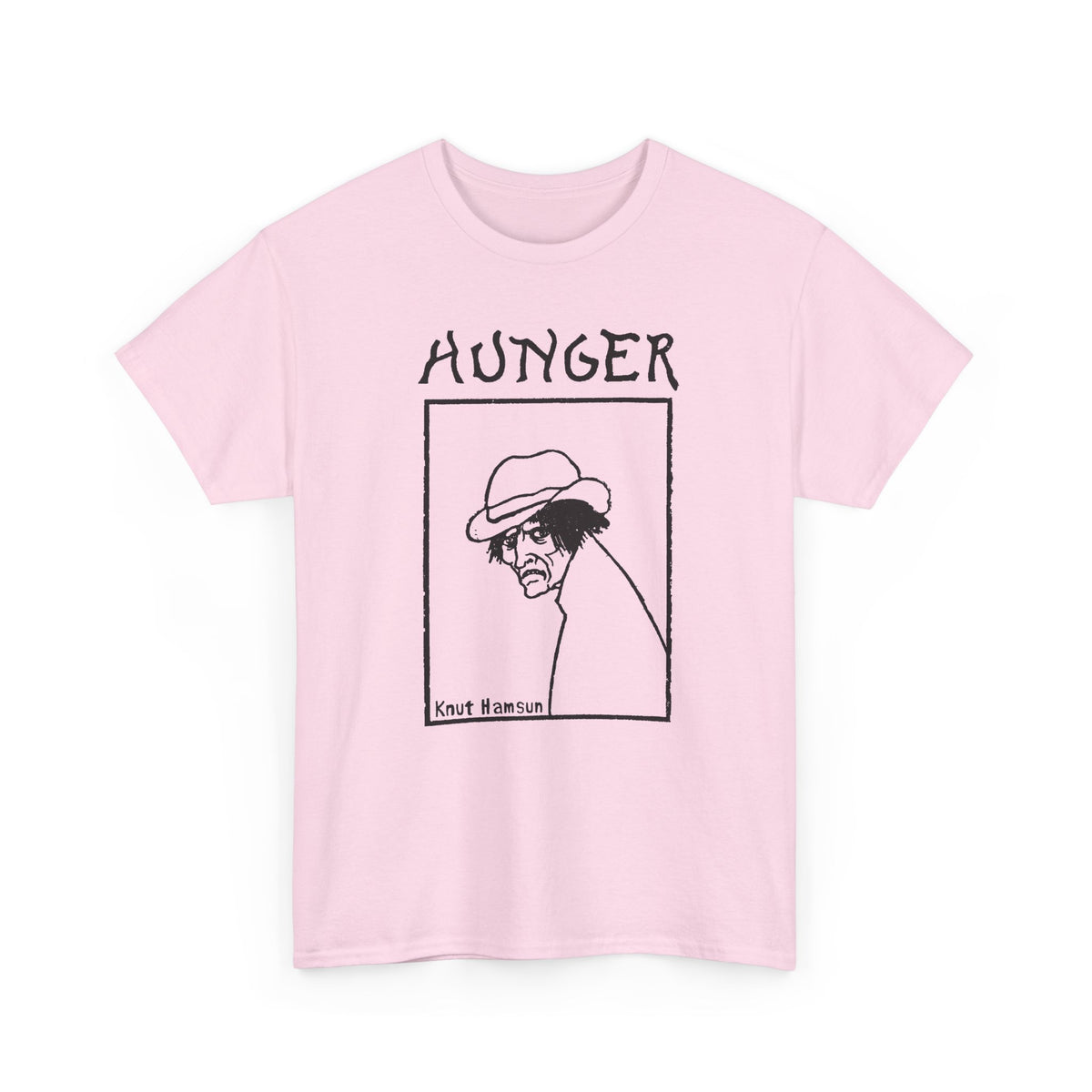 1890 hunger by knut hamsun book cover tshirt