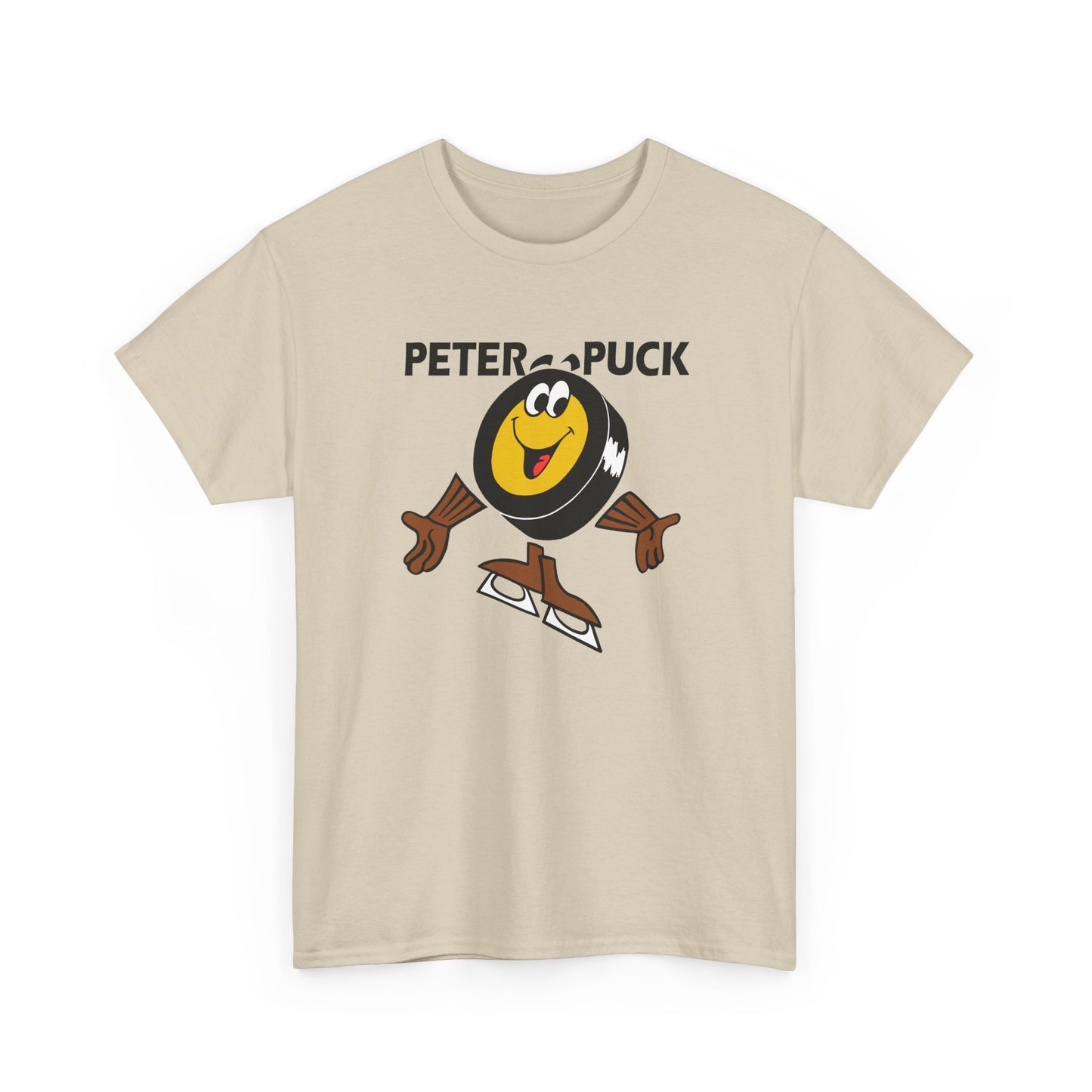 1970s tv hockey mascot peter puck tshirt