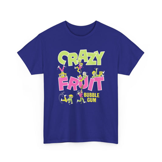 vintage crazy fruit bubble gum graphic reproduction tshirt