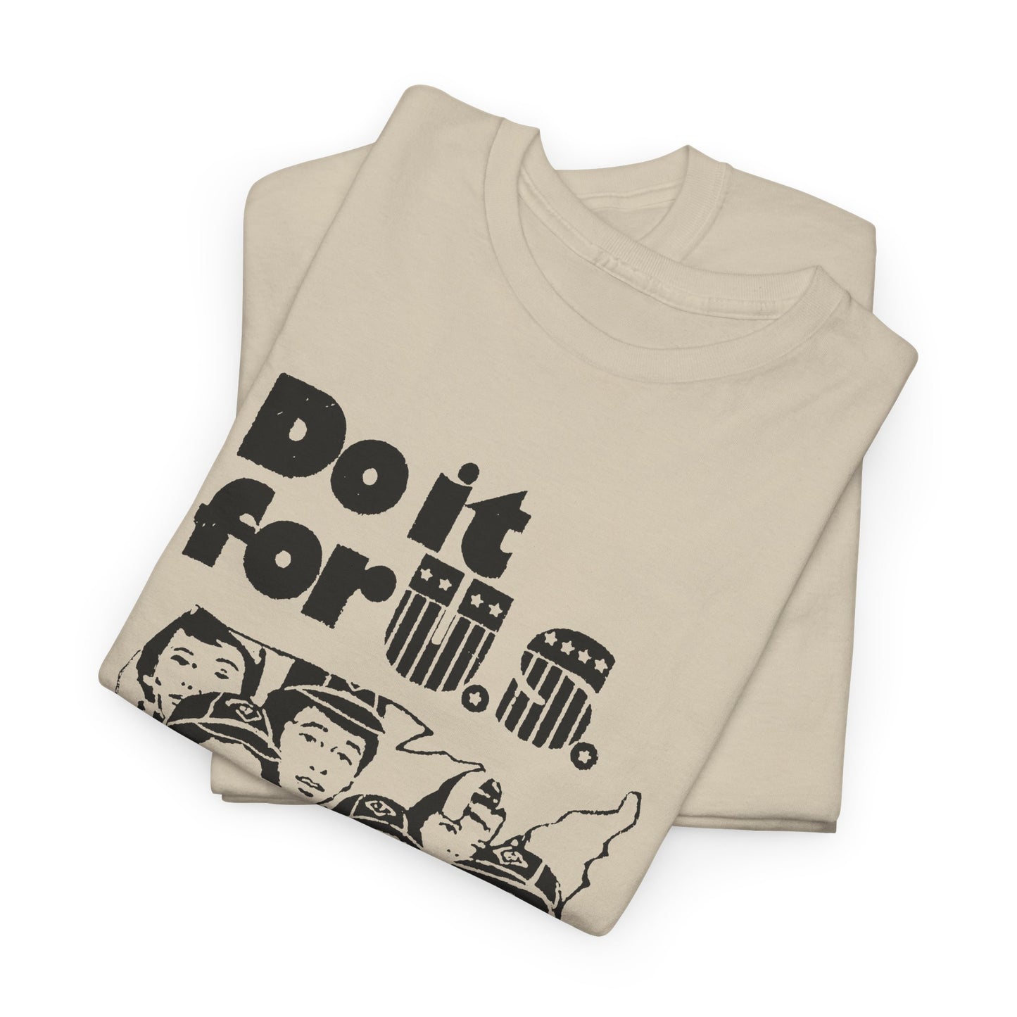 do it for us old boyscouts ad encouraging people to vote in the 1976 election tshirt