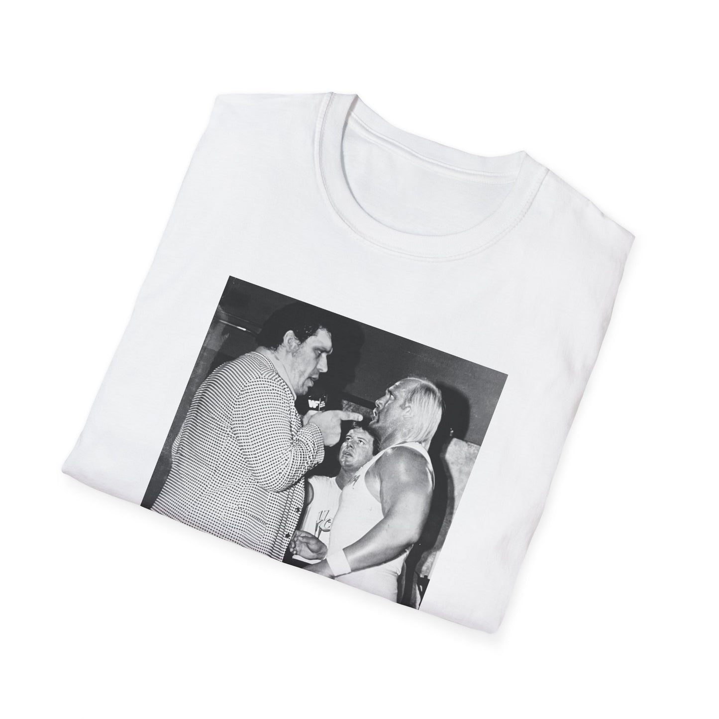 wrestlemania iii hulk v. andre the giant photo tshirt